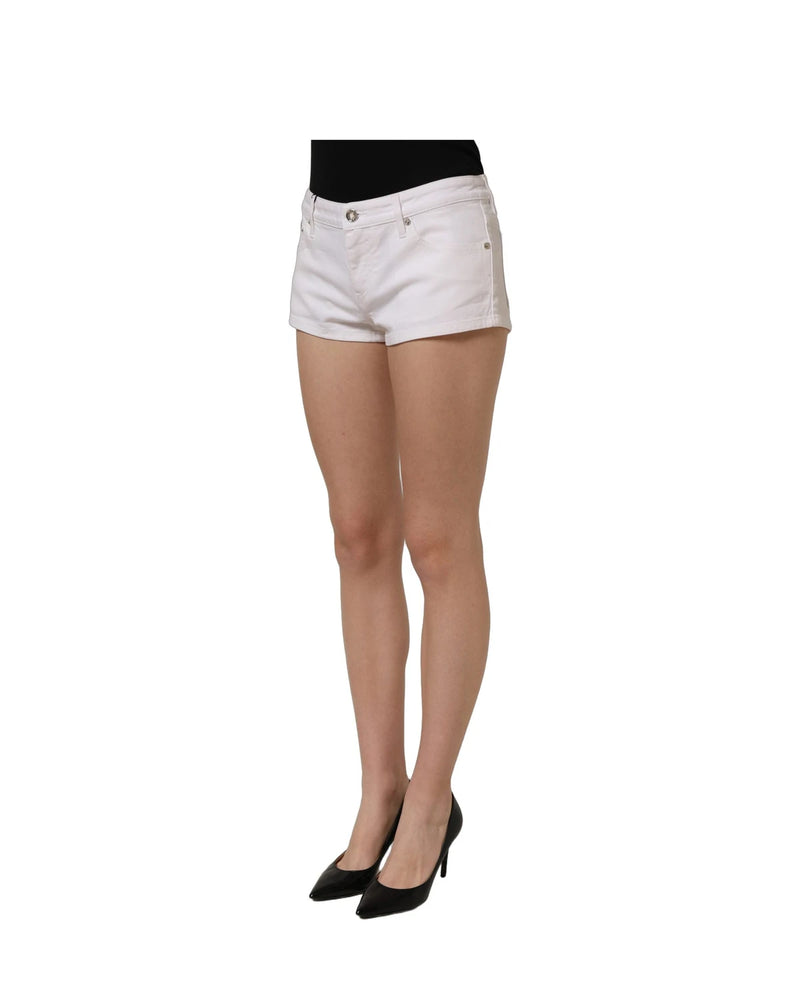 Dolce & Gabbana Denim Short in white, Cotton — view 4