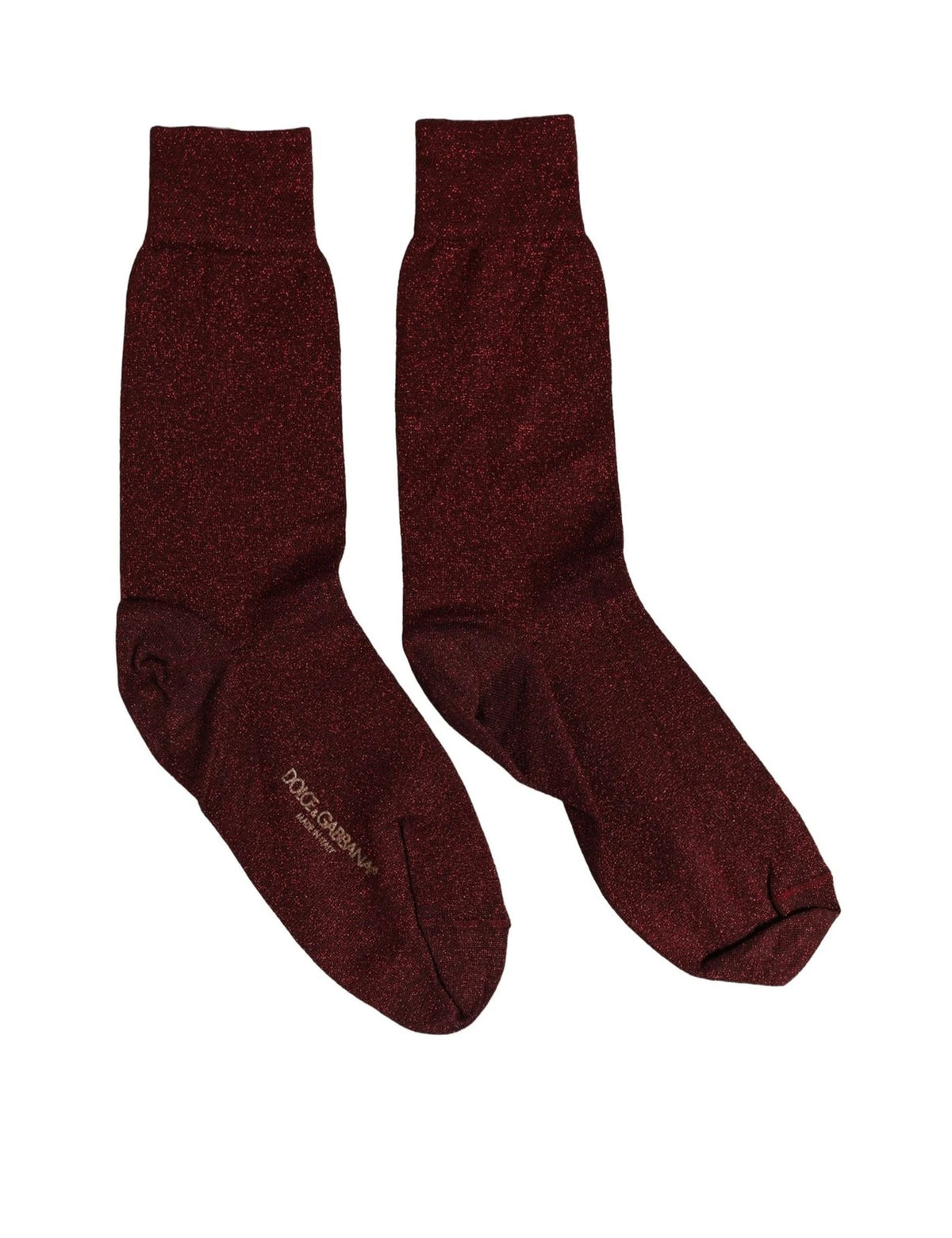 Dolce & Gabbana Dress Sock in red, Viscose — view 3