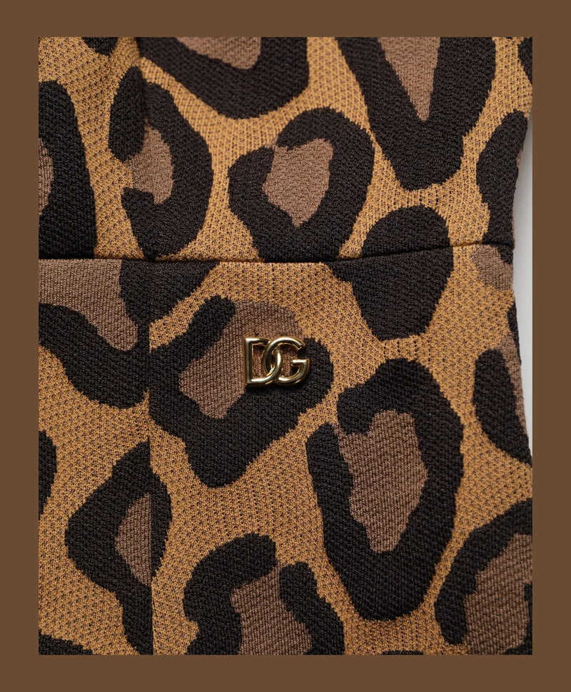 Dolce & Gabbana Dresse in brown, Polyester — view 2