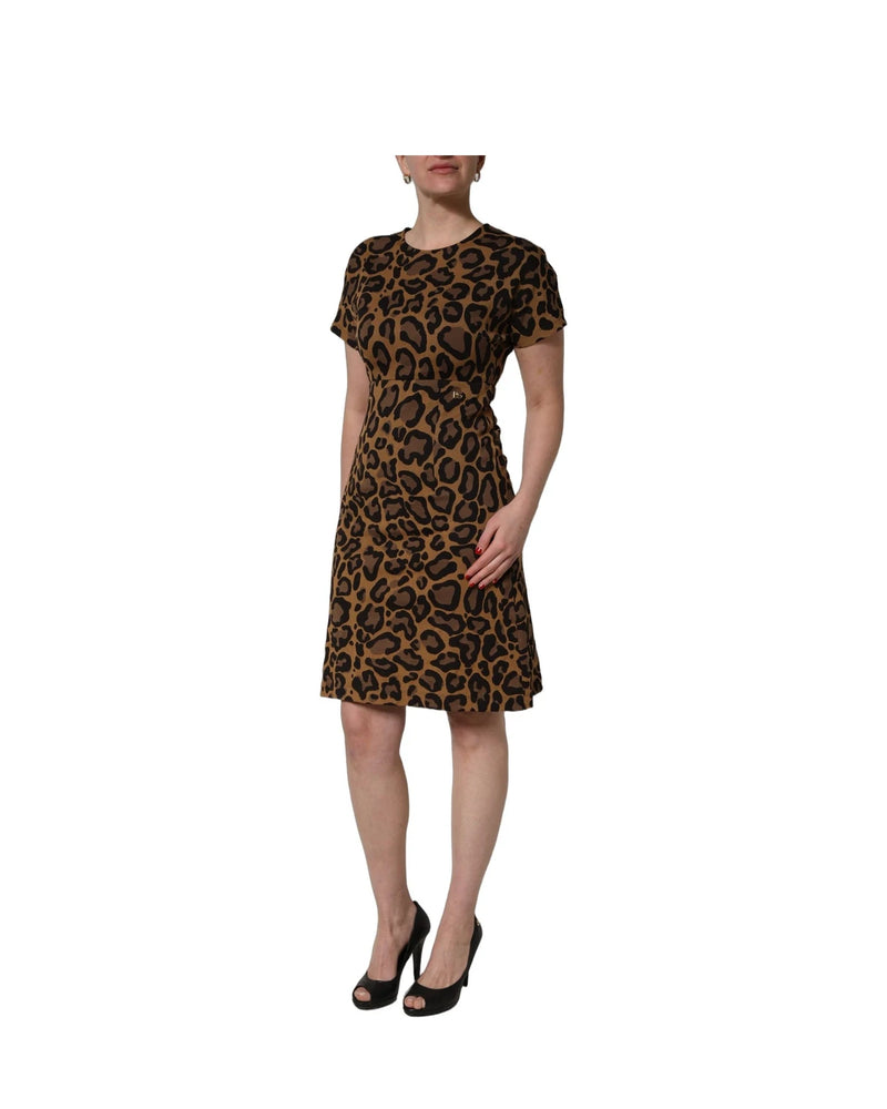 Dolce & Gabbana Dresse in brown, Polyester — view 5
