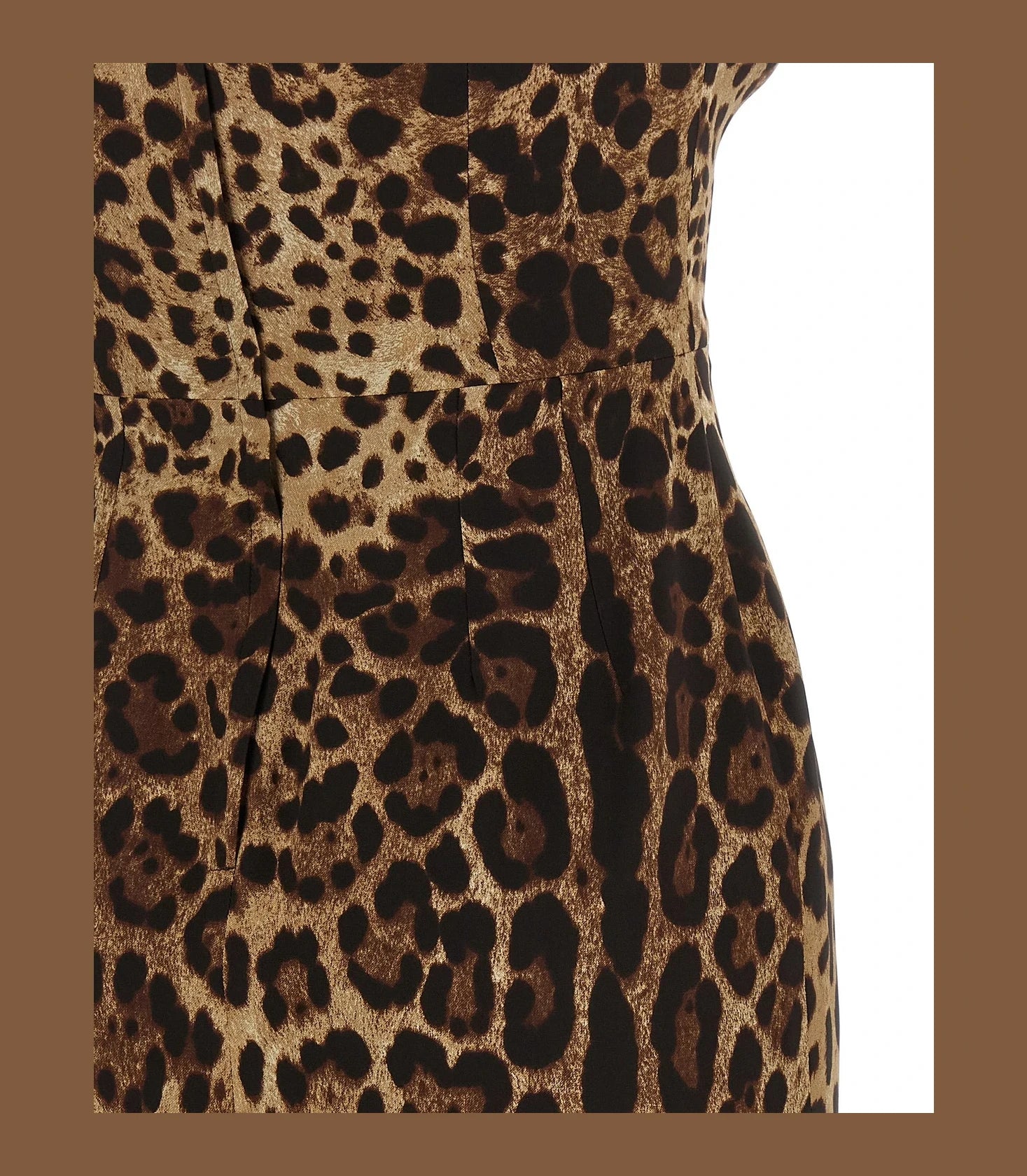Dolce & Gabbana Dresse in brown, Silk — view 4