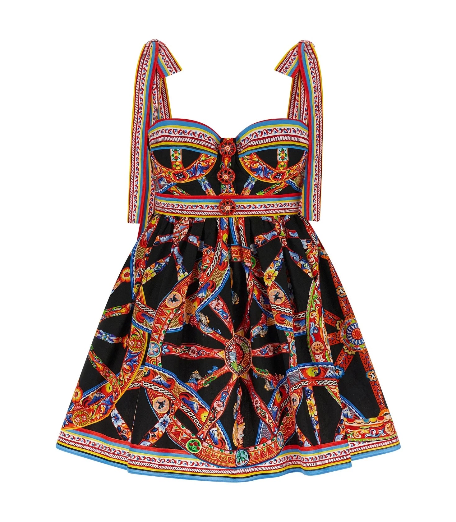 Dolce & Gabbana Dresse in multicolor, Cotton