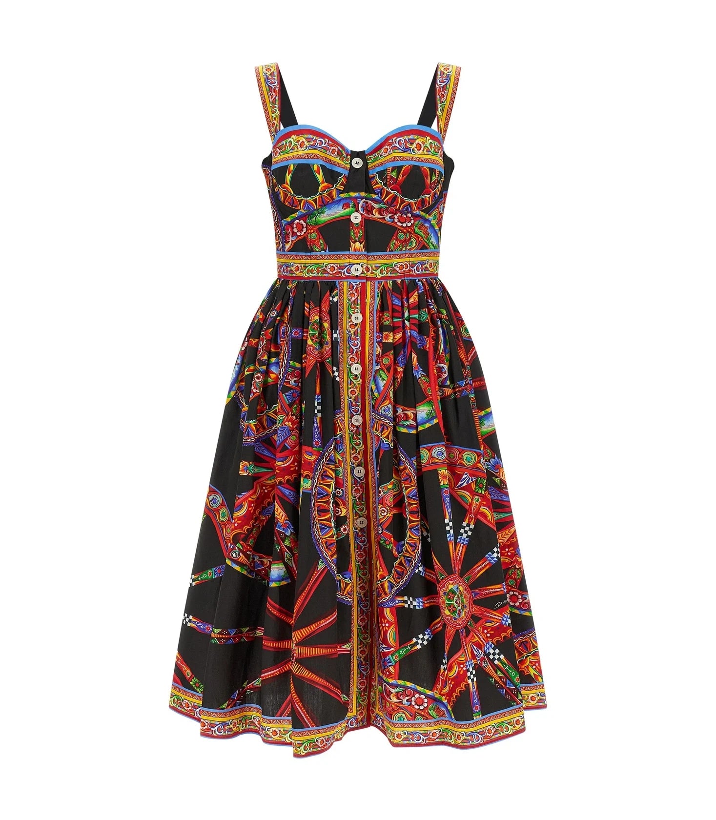 Dolce & Gabbana Dresse in multicolor, Cotton