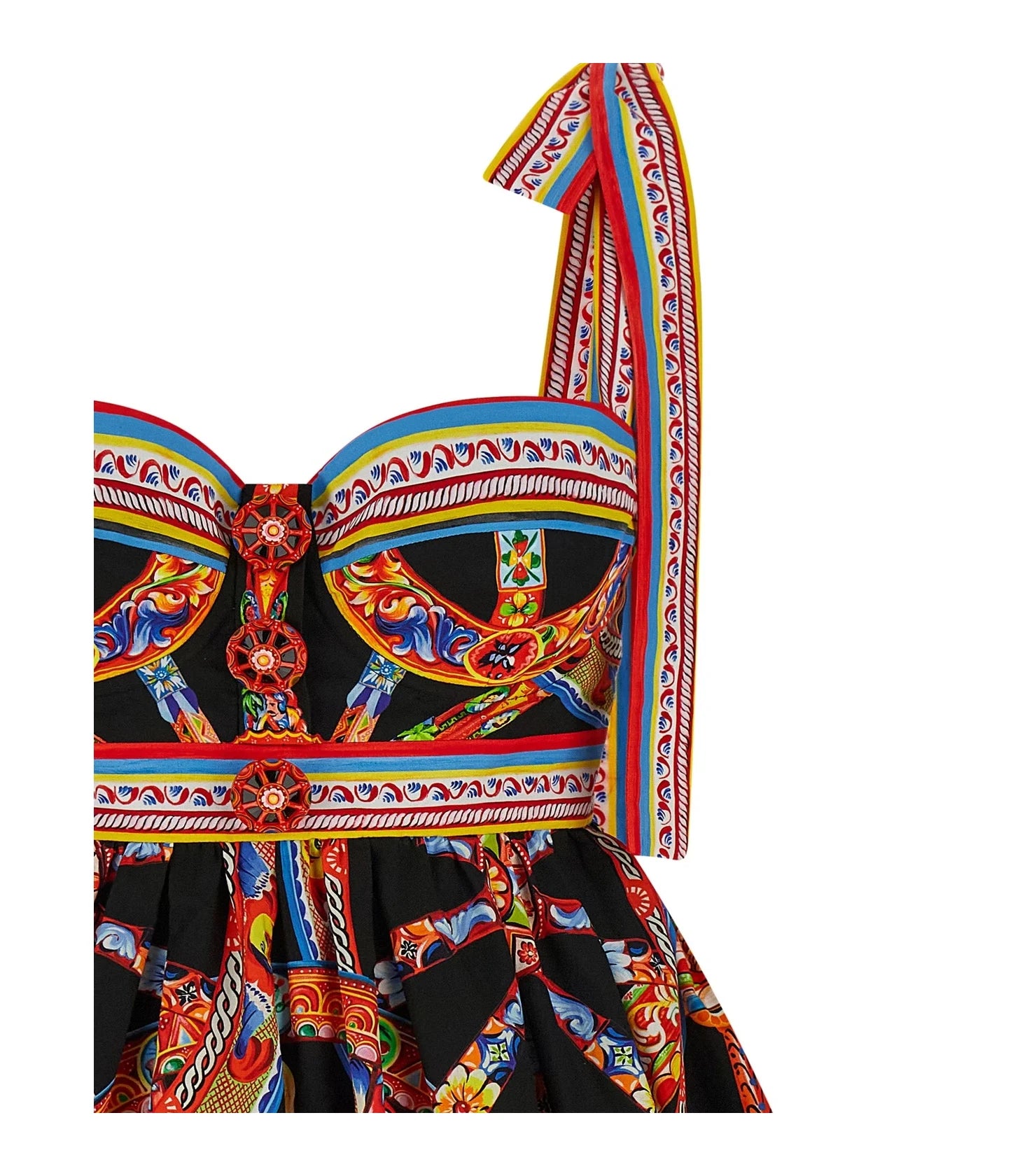 Dolce & Gabbana Dresse in multicolor, Cotton — view 3