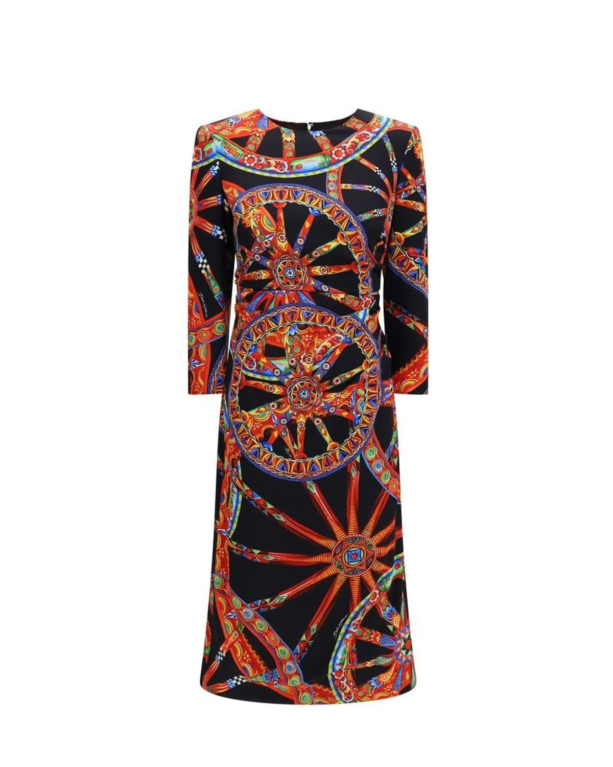Dolce & Gabbana Dresse in multicolor, Silk