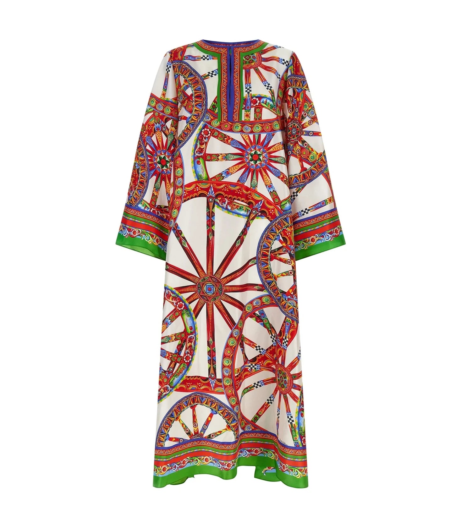 Dolce & Gabbana Dresse in multicolor, Silk