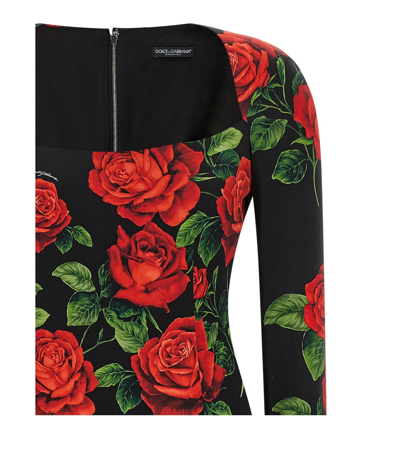 Dolce & Gabbana Dresse in multicolor, Silk — view 3