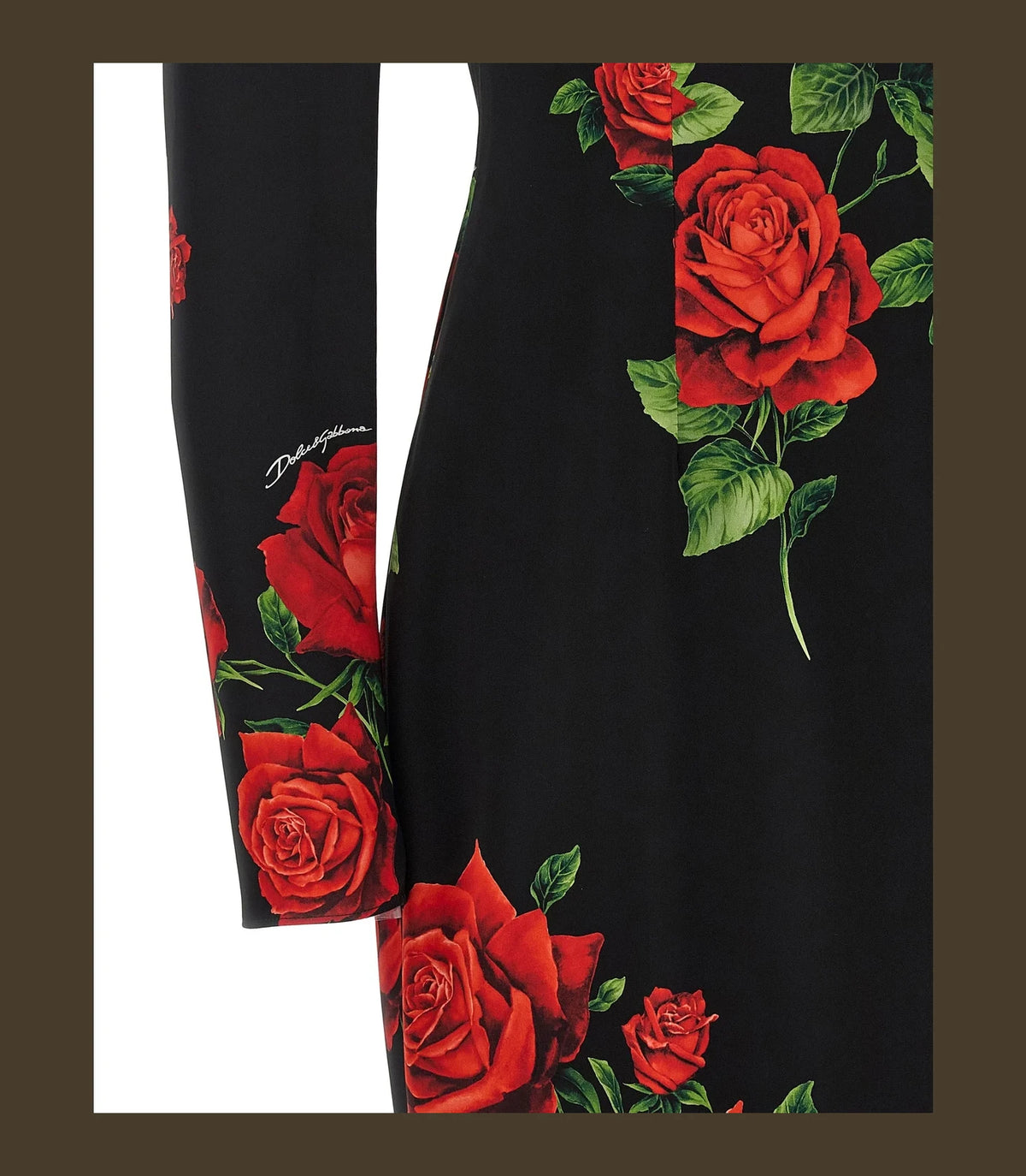 Dolce & Gabbana Dresse in multicolor, Silk — view 4