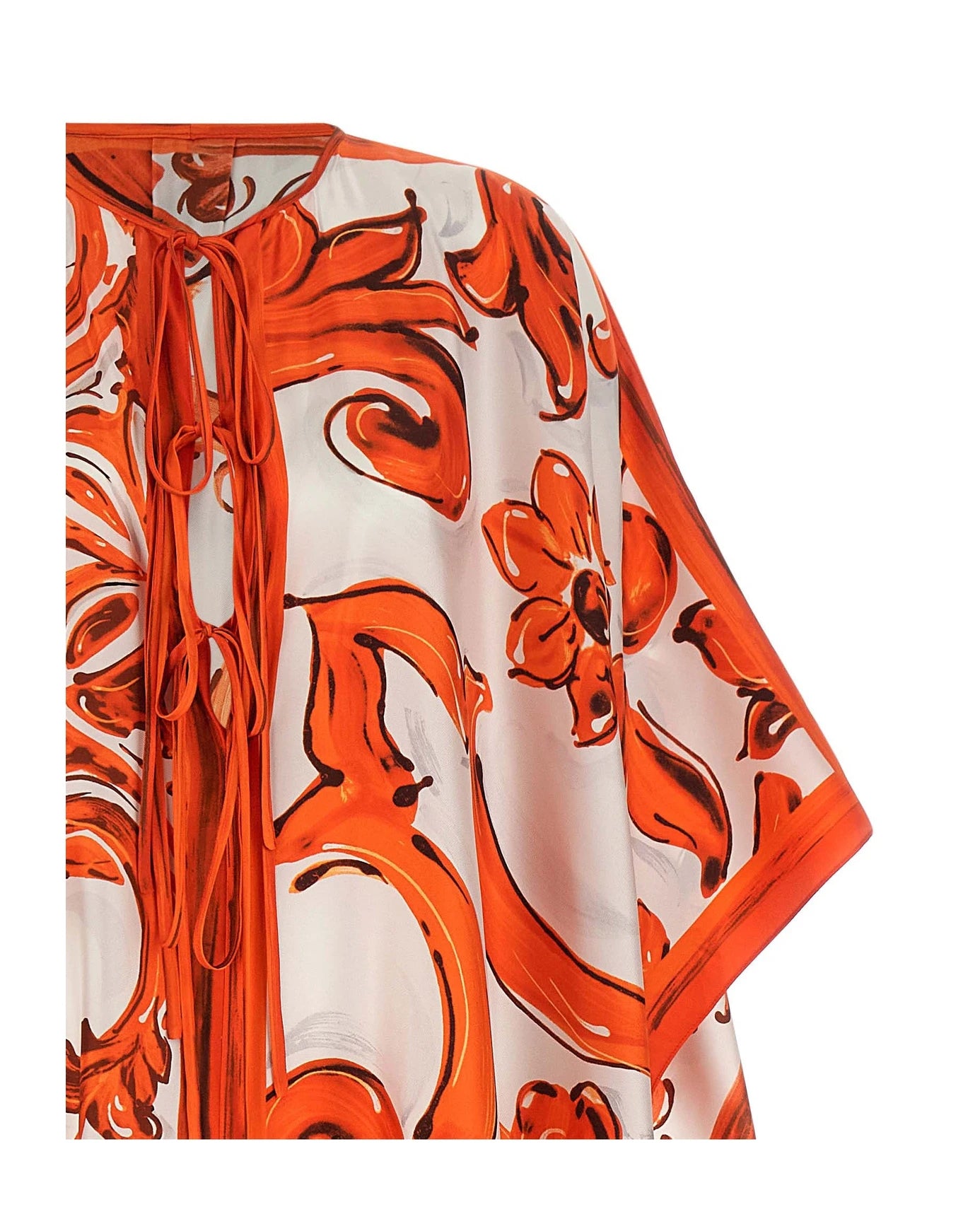 Dolce & Gabbana Dresse in orange, Silk — view 3