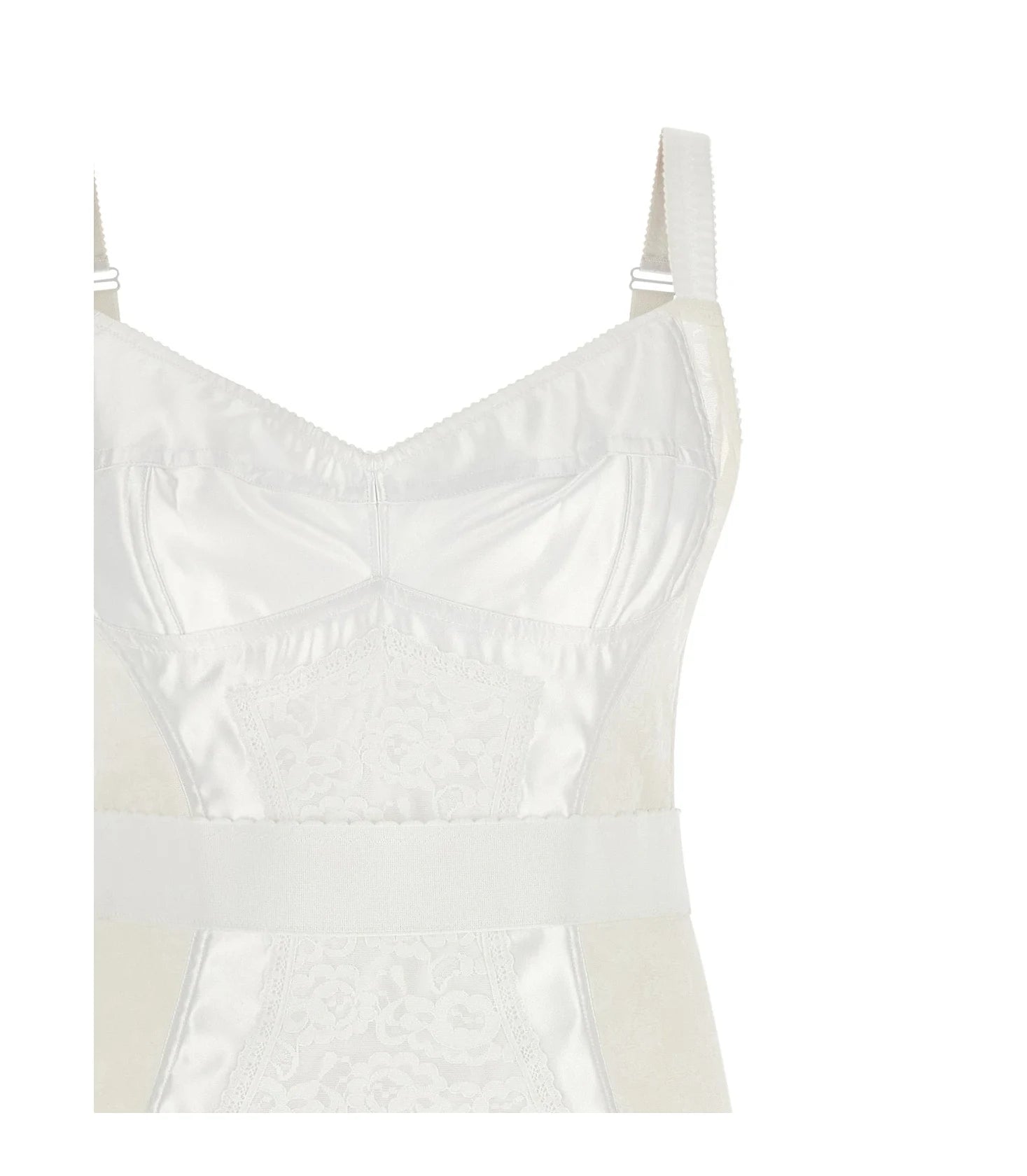 Dolce & Gabbana Dresse in white, Polyamide — view 3