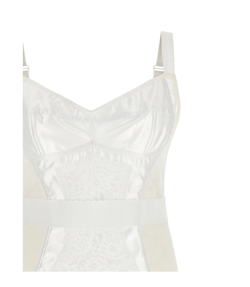 Dolce & Gabbana Dresse in white, Polyamide — view 3