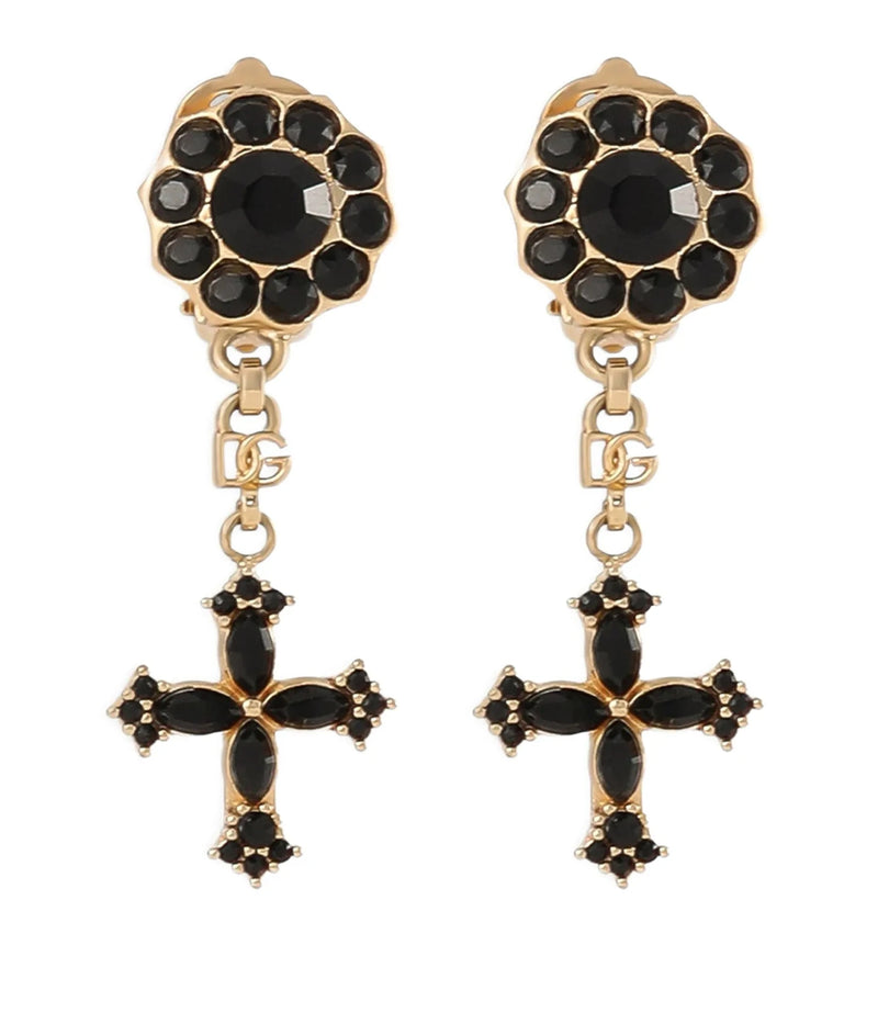 Dolce & Gabbana Earring in black, Brass