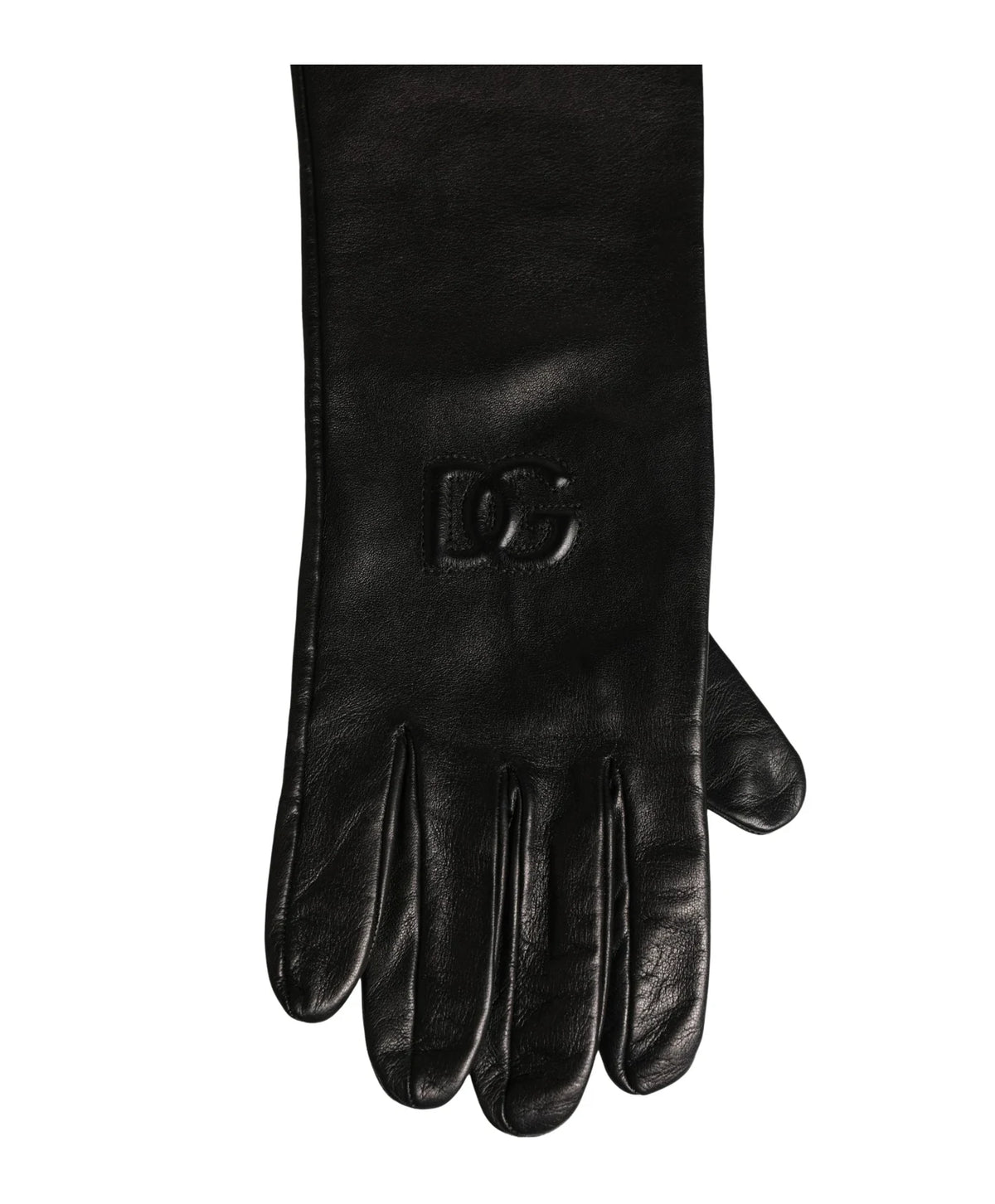 Dolce & Gabbana Gloves & Mitten in black, Genuine Leather — view 3