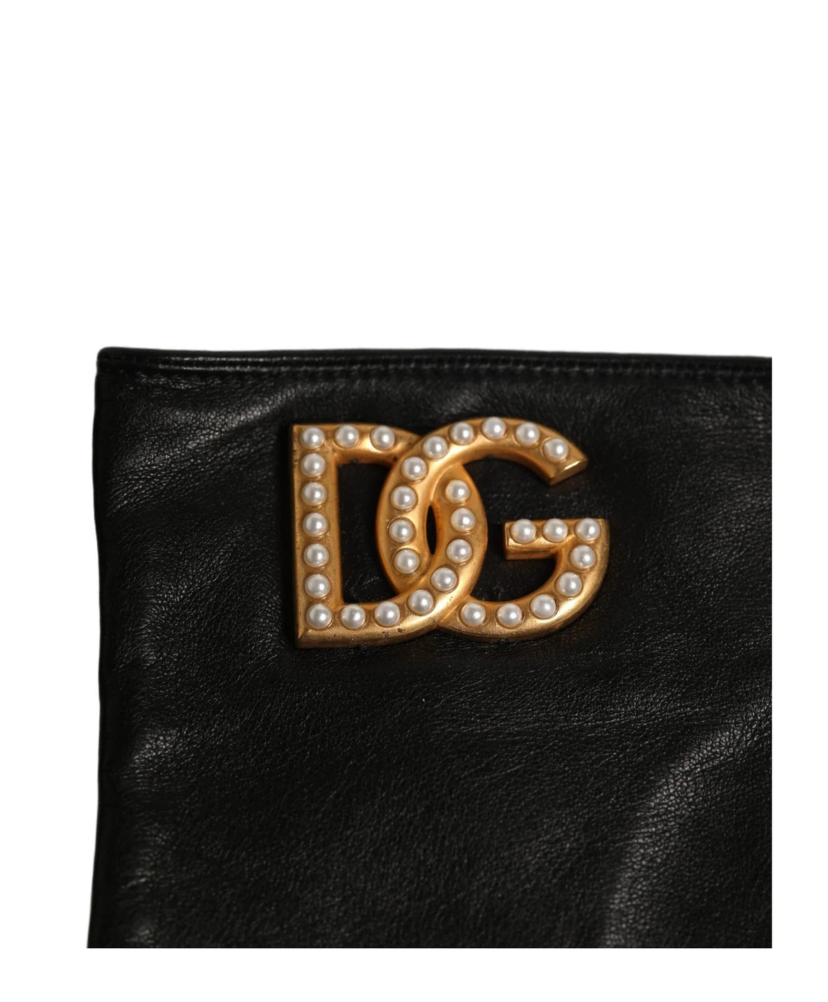 Dolce & Gabbana Gloves & Mitten in black, Leather — view 2
