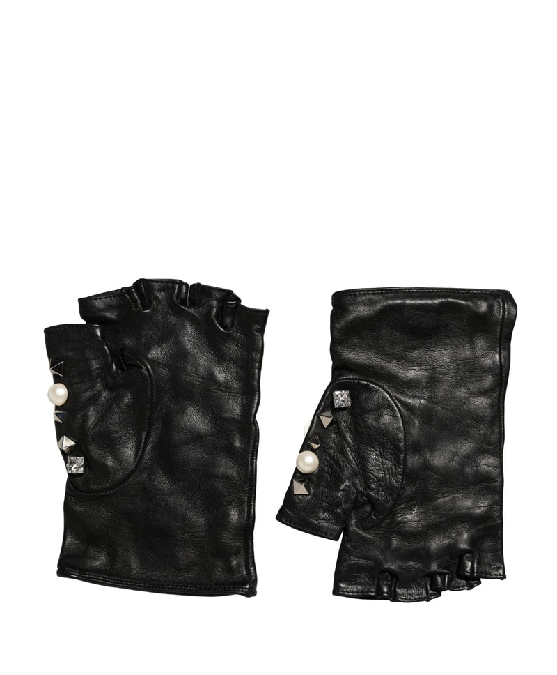 Dolce & Gabbana Gloves & Mitten in black — view 3