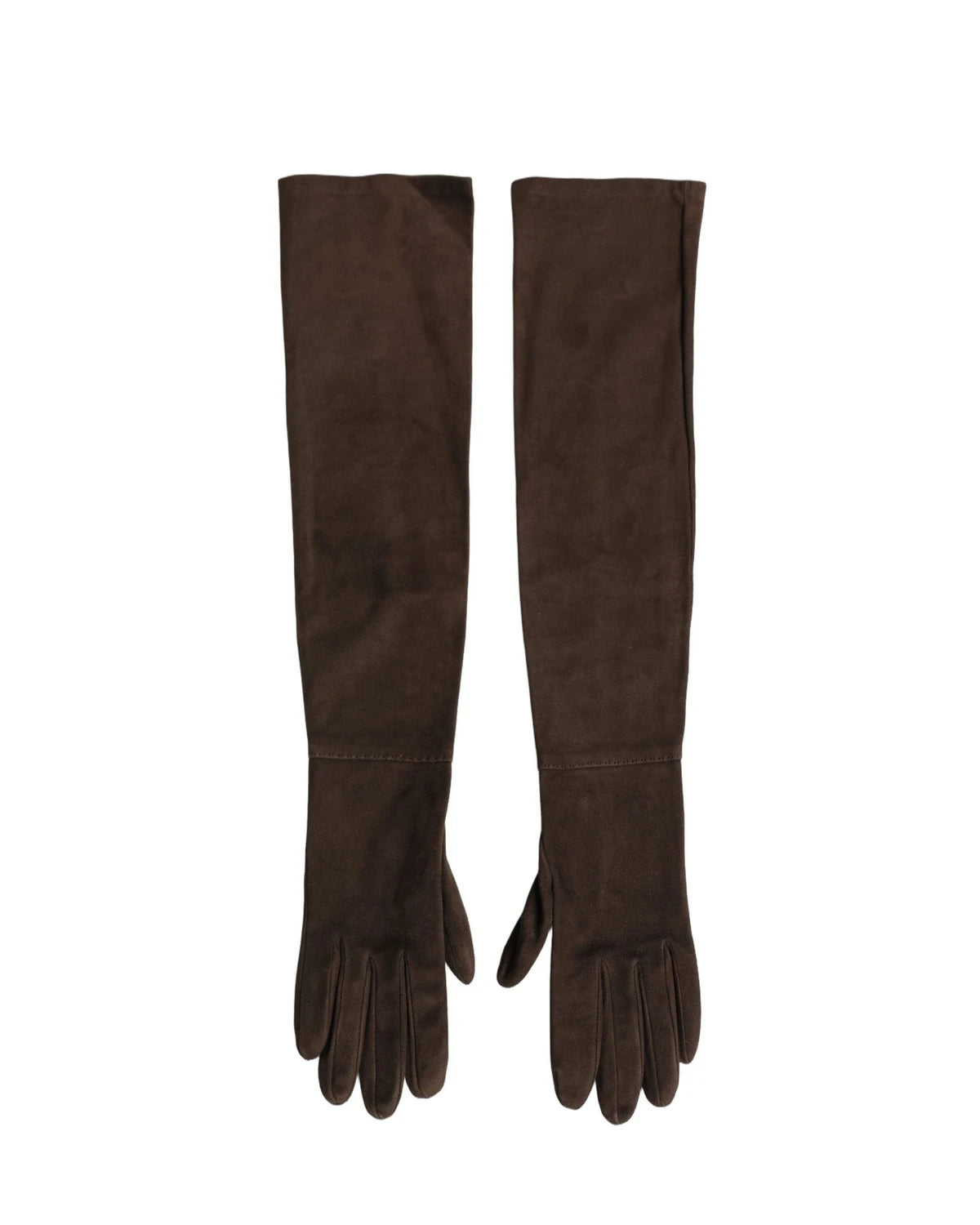 Dolce & Gabbana Gloves & Mitten in brown, Genuine Leather