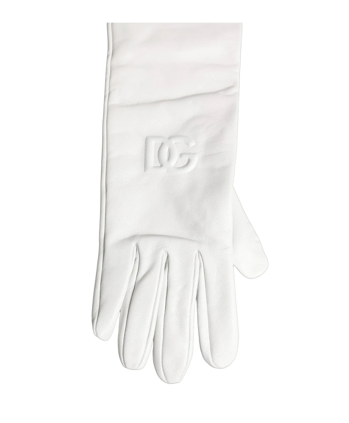Dolce & Gabbana Gloves & Mitten in white — view 3