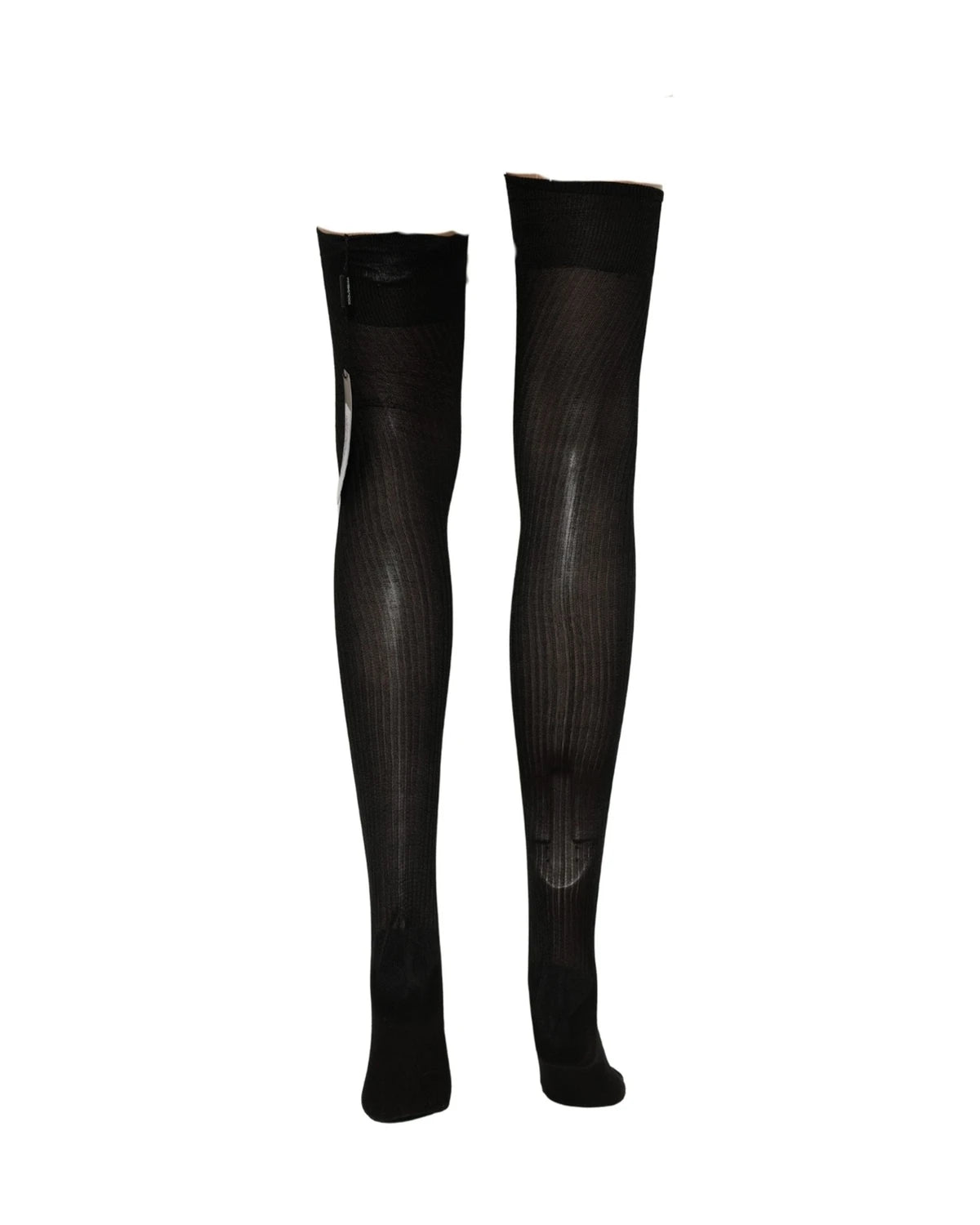 Dolce & Gabbana Hold Up Sock in black, Viscose