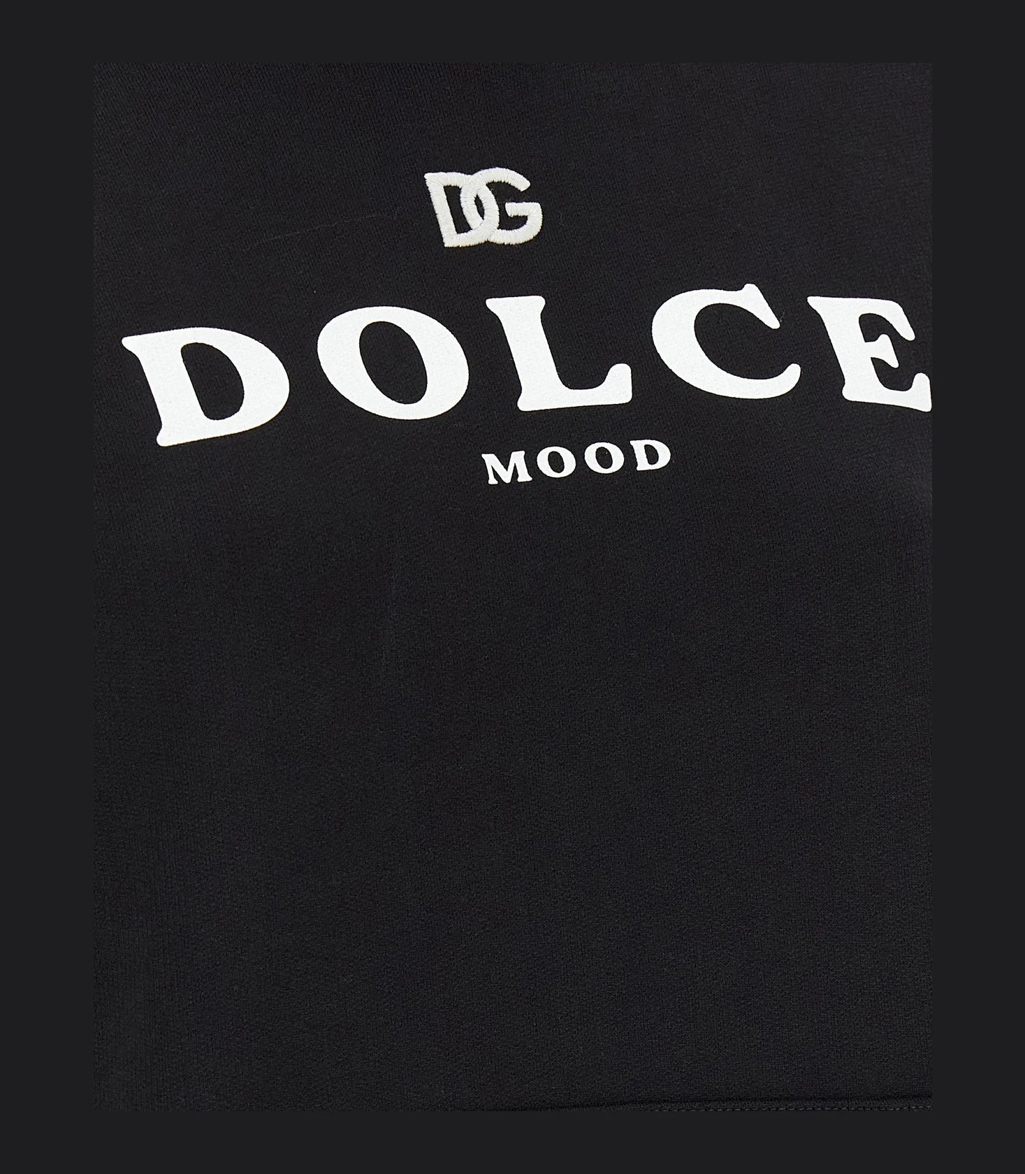 Dolce & Gabbana Hoodie in black, Cotton — view 4