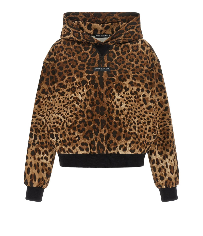 Dolce & Gabbana Hoodie in brown, Cotton