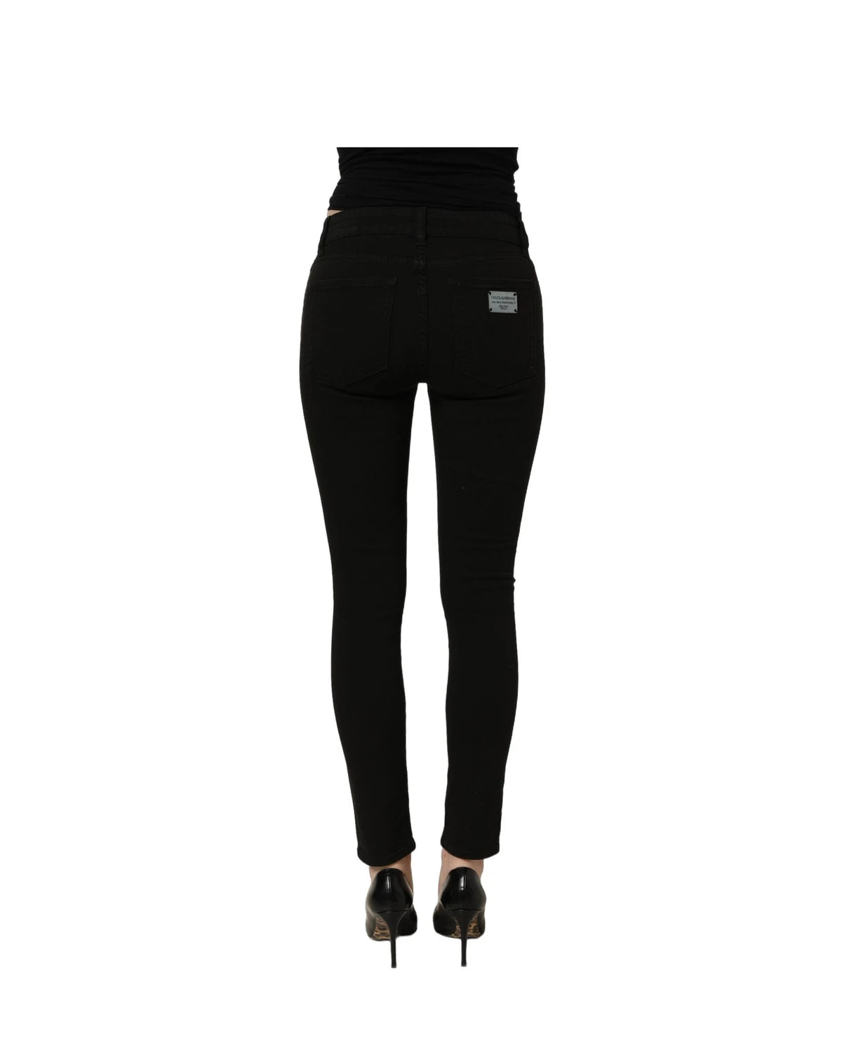 Dolce & Gabbana Jean in black, Cotton — view 5