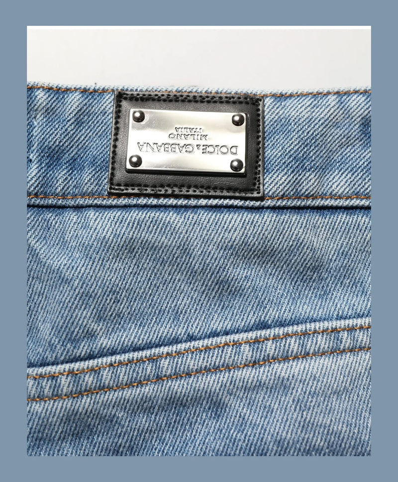 Dolce & Gabbana Jean in blue, Cotton — view 4