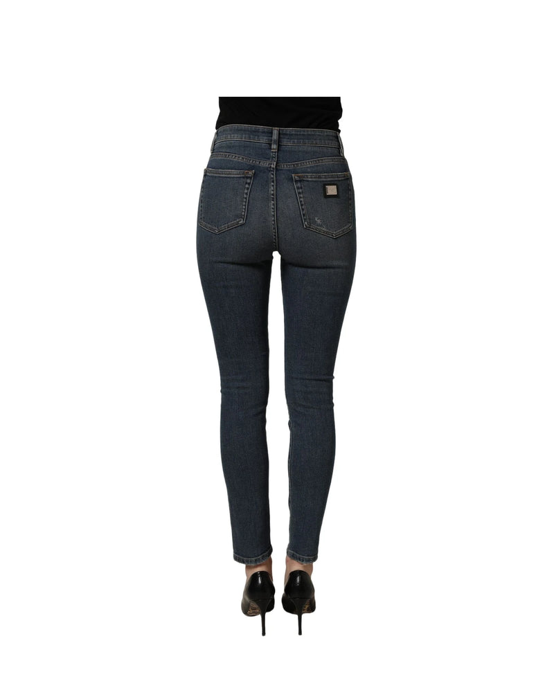 Dolce & Gabbana Jean in blue, Cotton — view 5
