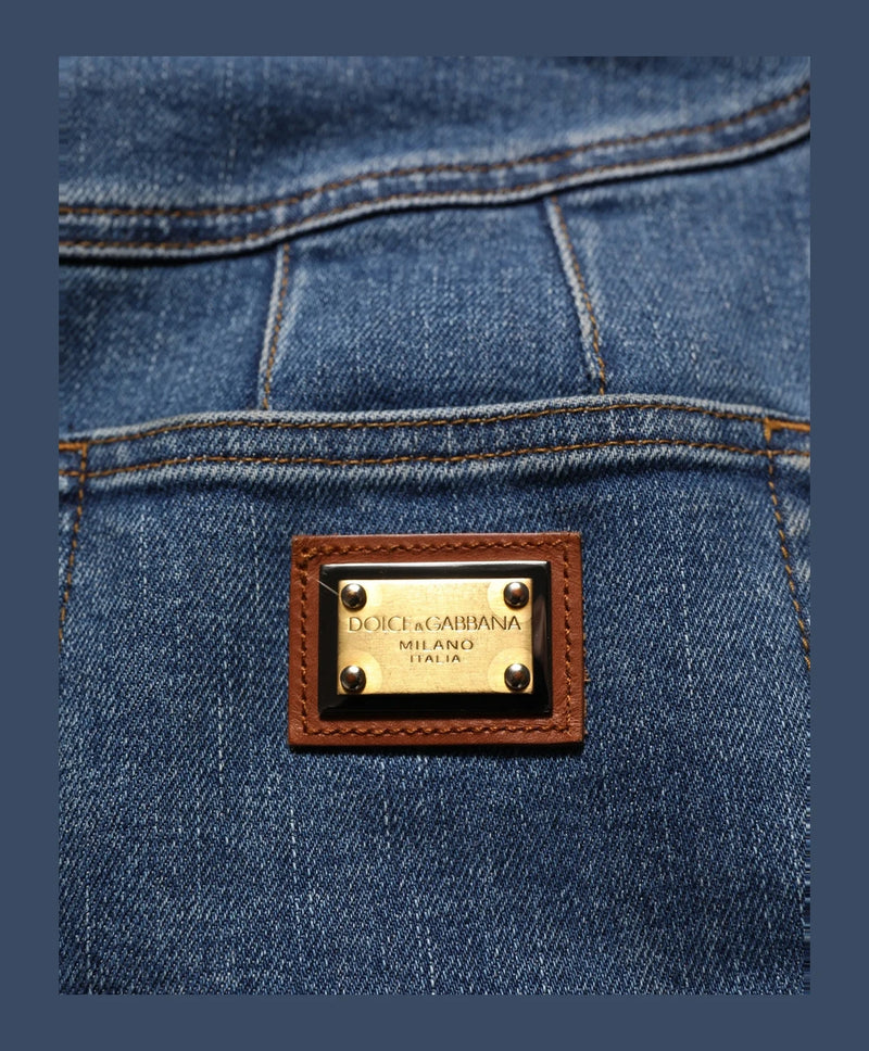 Dolce & Gabbana Jean in blue, Cotton — view 6
