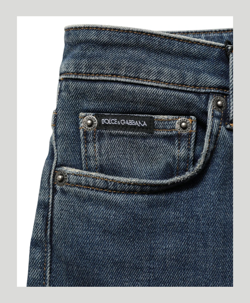 Dolce & Gabbana Jean in blue, Cotton — view 7