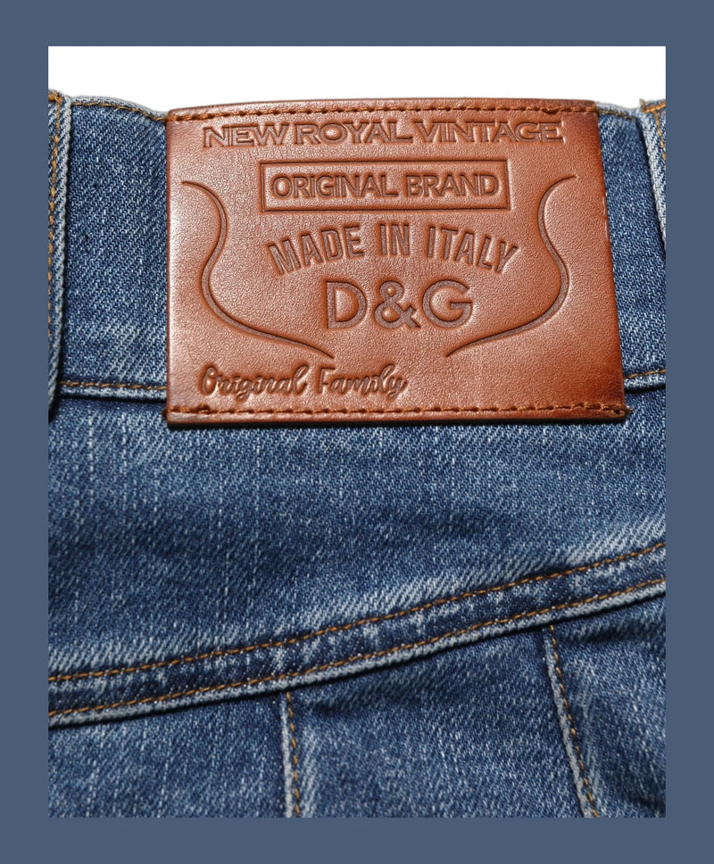 Dolce & Gabbana Jean in blue, Cotton — view 7