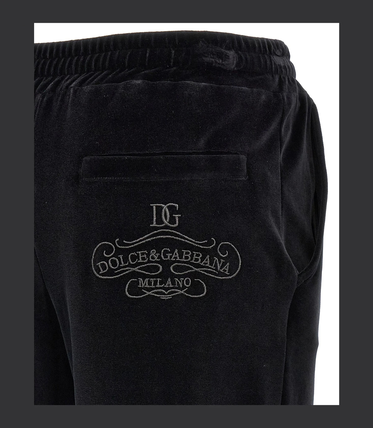 Dolce & Gabbana Jogger in black, Cotton — view 4