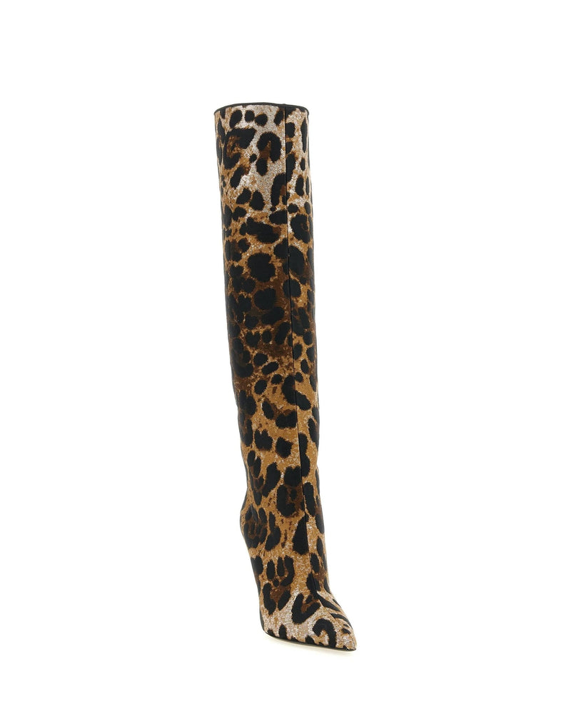 Dolce & Gabbana Knee High Boots in multicolor, Polyester — view 2