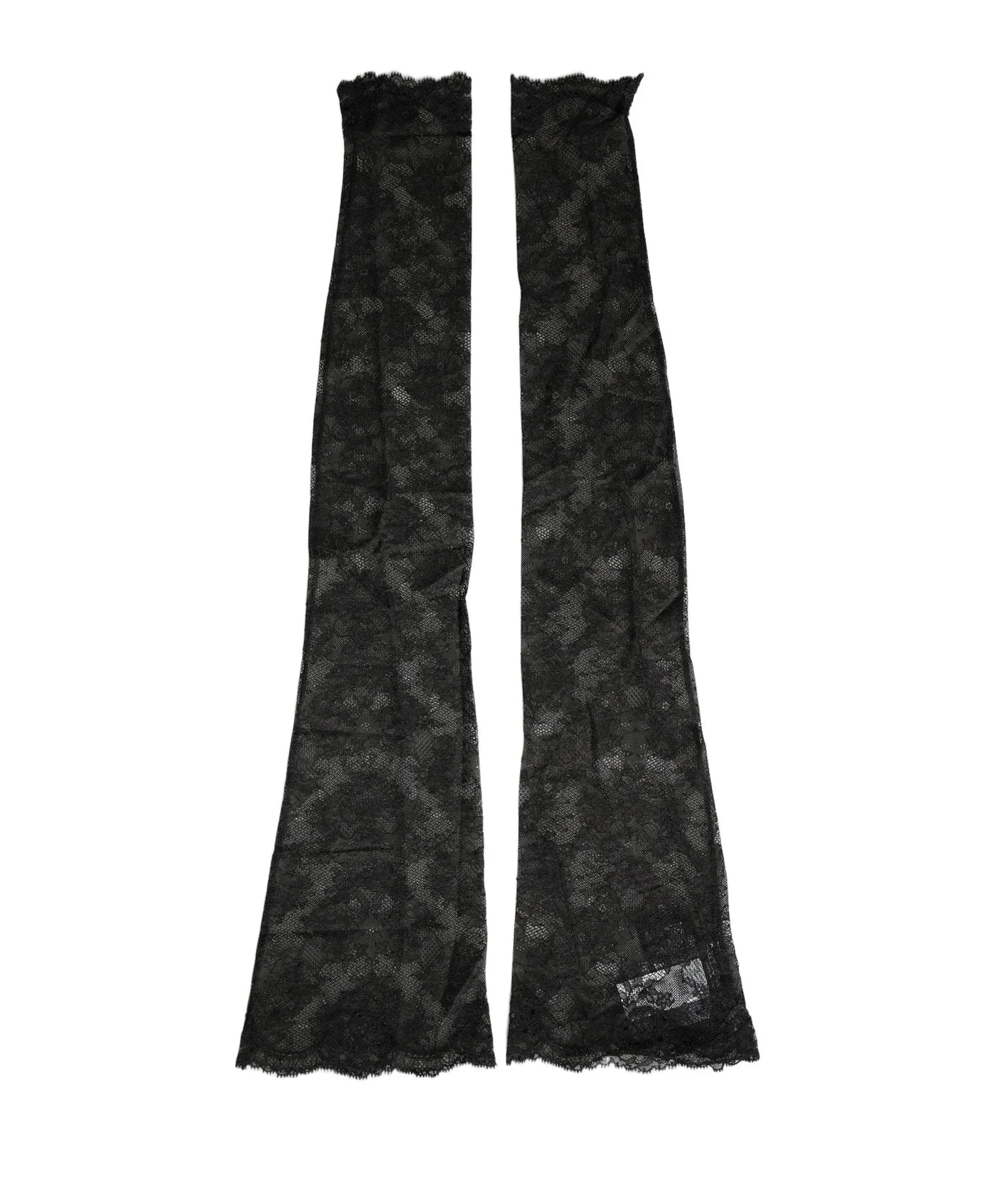 Dolce & Gabbana Knee Sock in black, Nylon — view 2