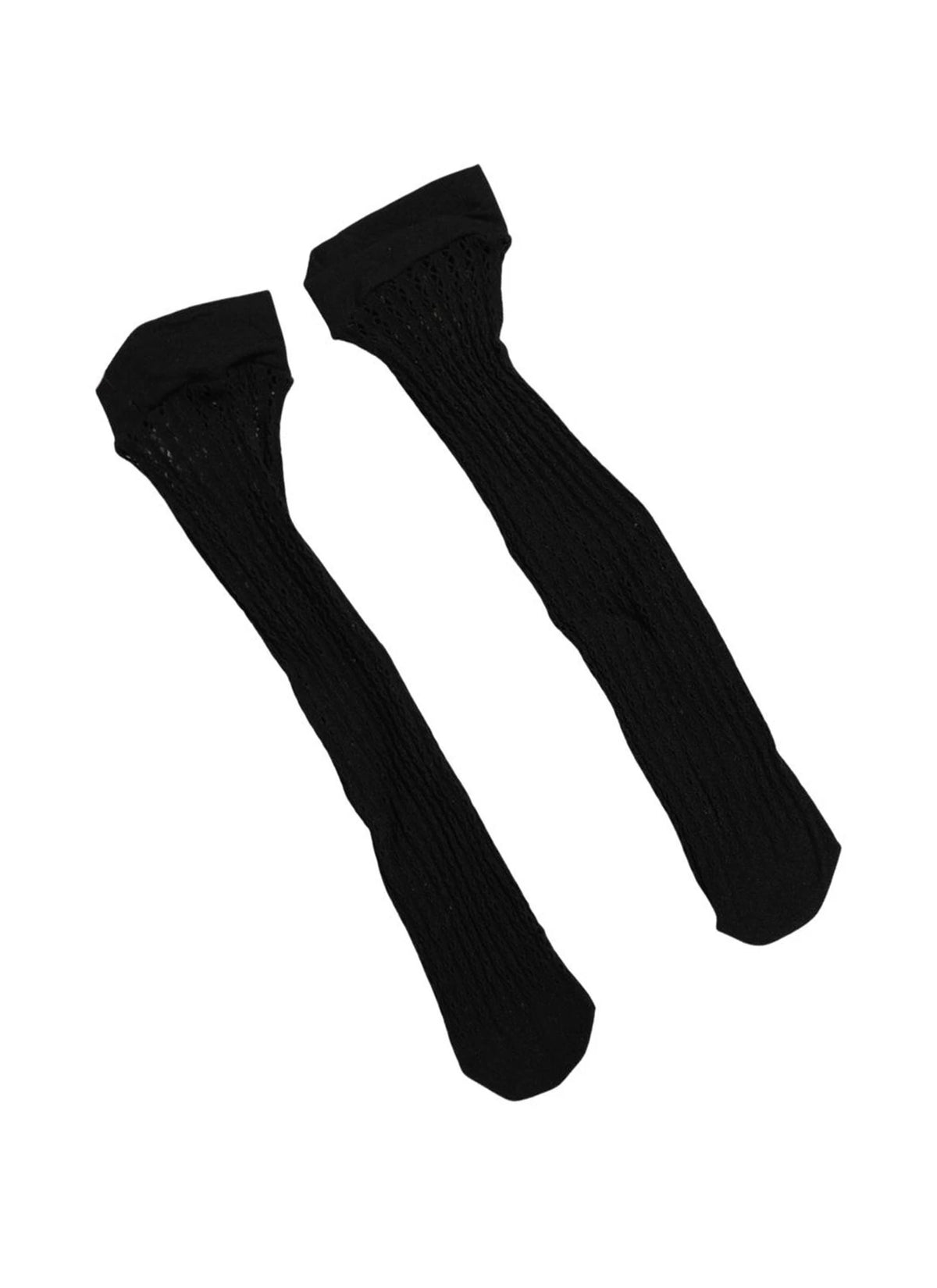 Dolce & Gabbana Knee Sock in black, Nylon — view 3