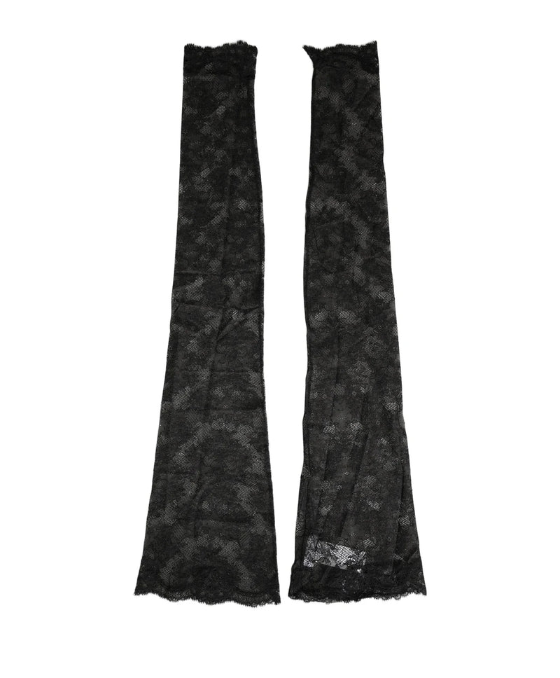 Dolce & Gabbana Knee Sock in black, Nylon — view 4