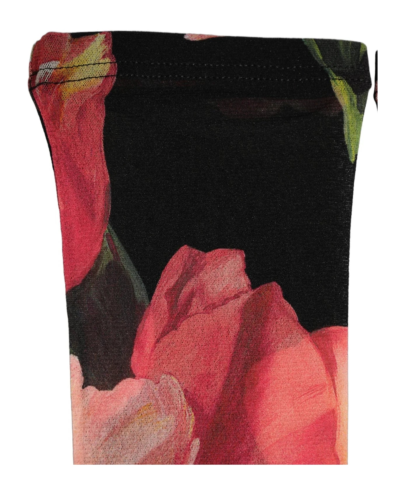 Dolce & Gabbana Knee Sock in black, Nylon — view 5