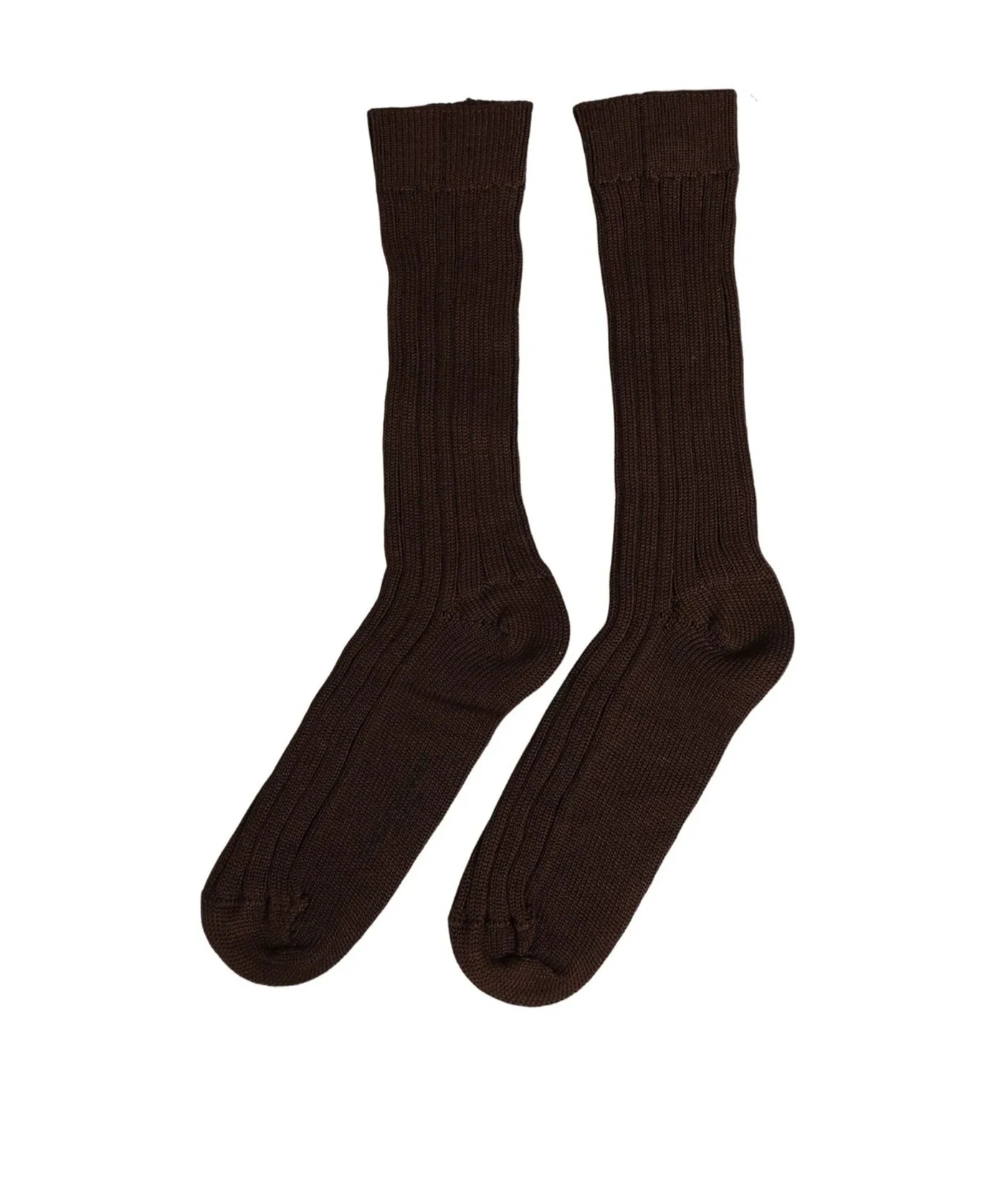 Dolce & Gabbana Knee Sock in brown, Nylon — view 3