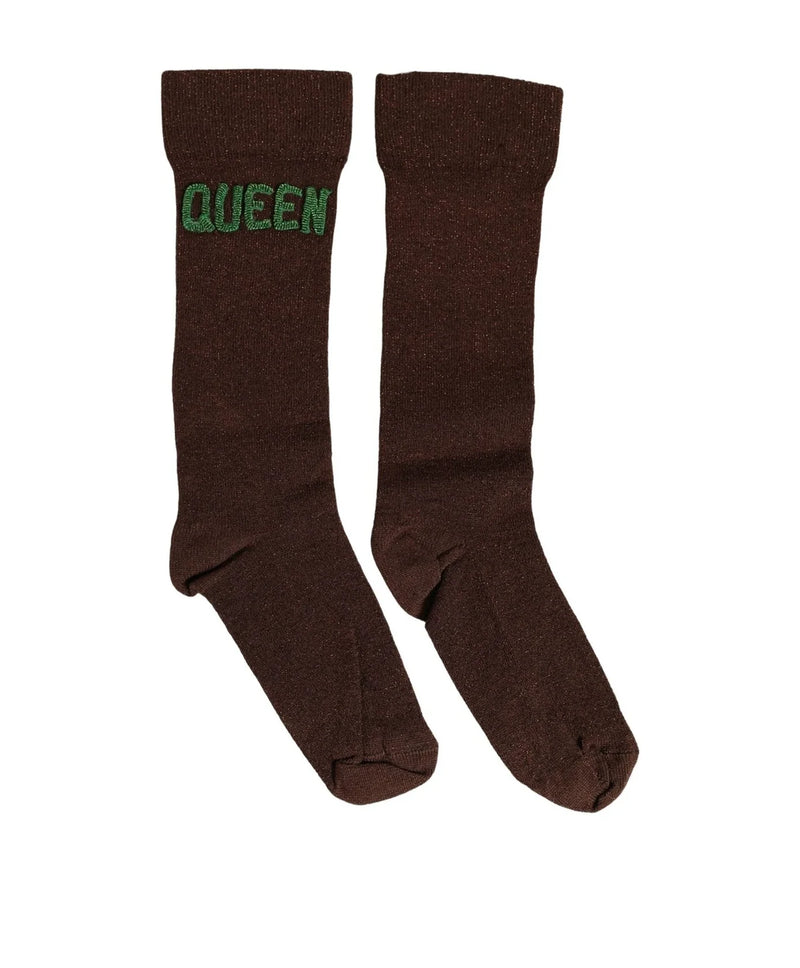 Dolce & Gabbana Knee Sock in brown — view 2