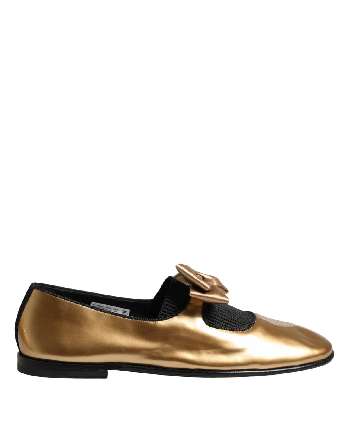 Dolce & Gabbana Loafers in gold, Leather