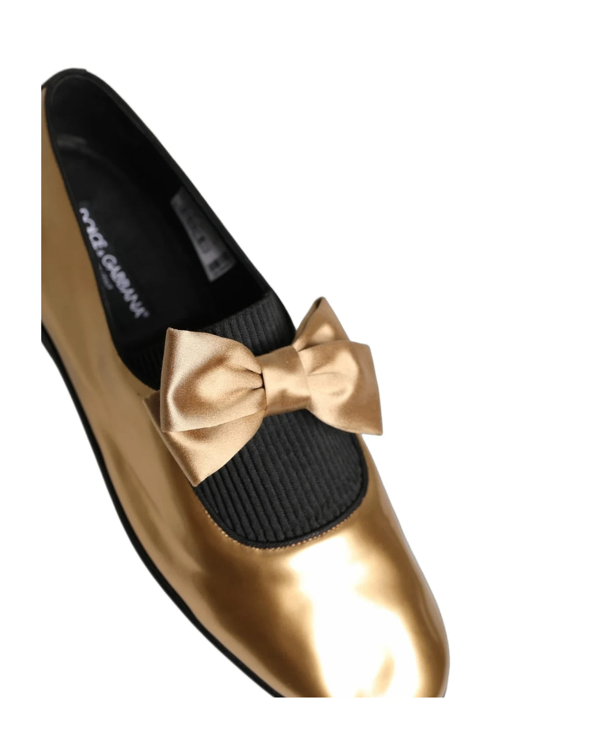 Dolce & Gabbana Loafers in gold, Leather — view 7