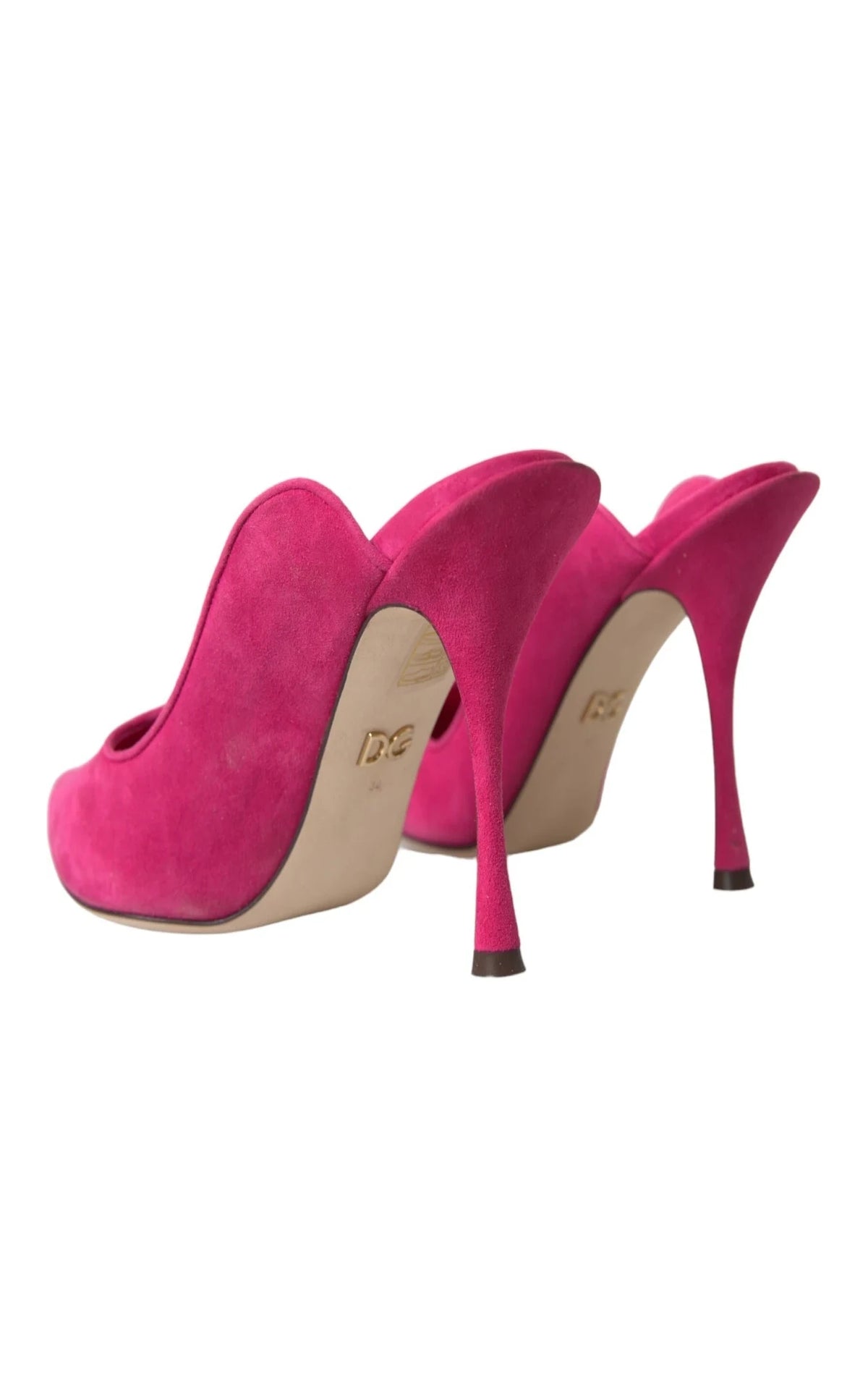 Dolce & Gabbana Mules in pink, Leather — view 5