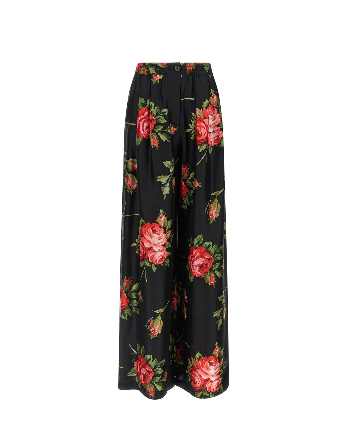 Dolce & Gabbana Palazzo Pant in black, Silk