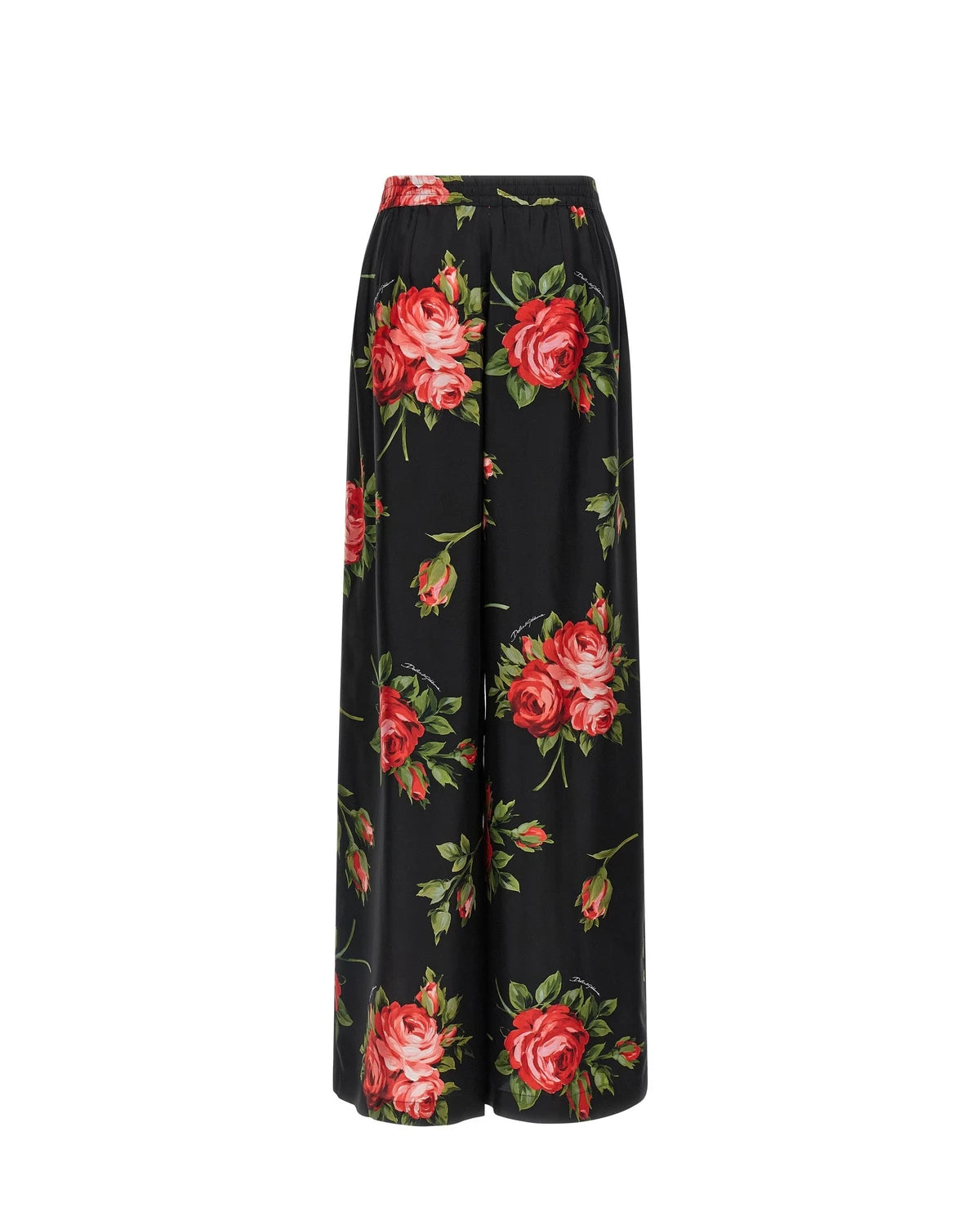 Dolce & Gabbana Palazzo Pant in black, Silk — view 2