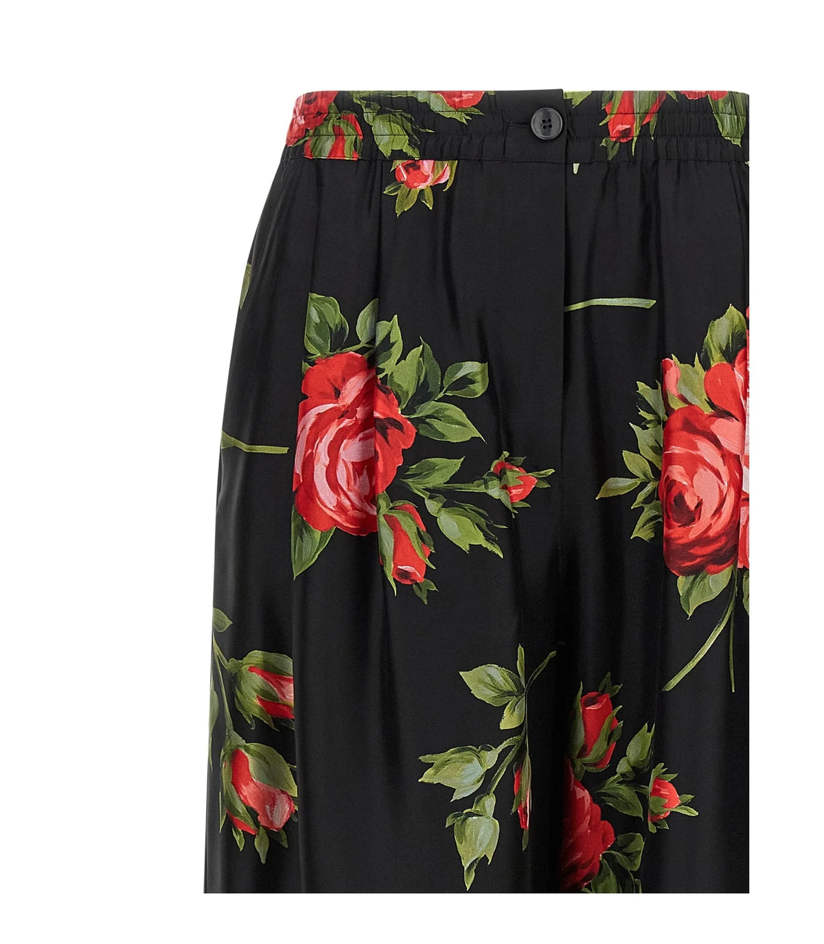 Dolce & Gabbana Palazzo Pant in black, Silk — view 3