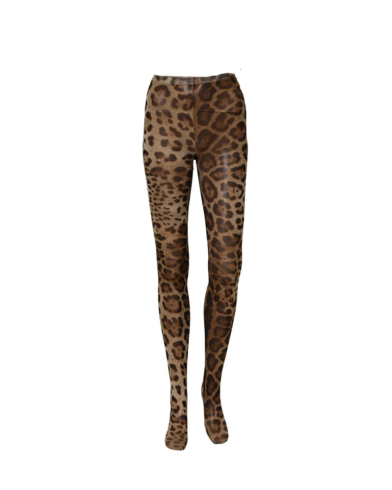 Dolce & Gabbana Pantyhose in brown, Nylon — view 3