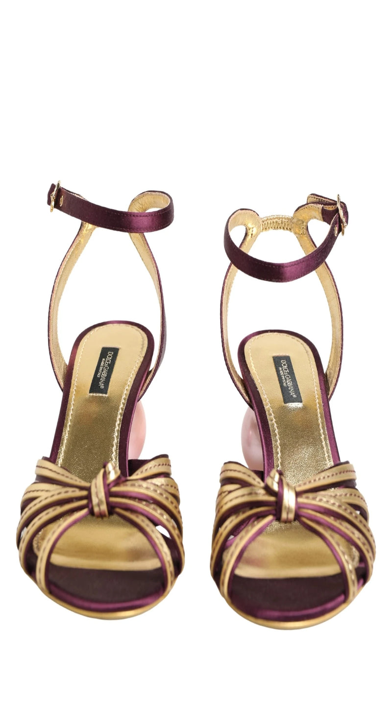 Dolce & Gabbana Sandals in purple — view 2