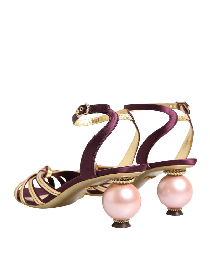 Dolce & Gabbana Sandals in purple — view 5