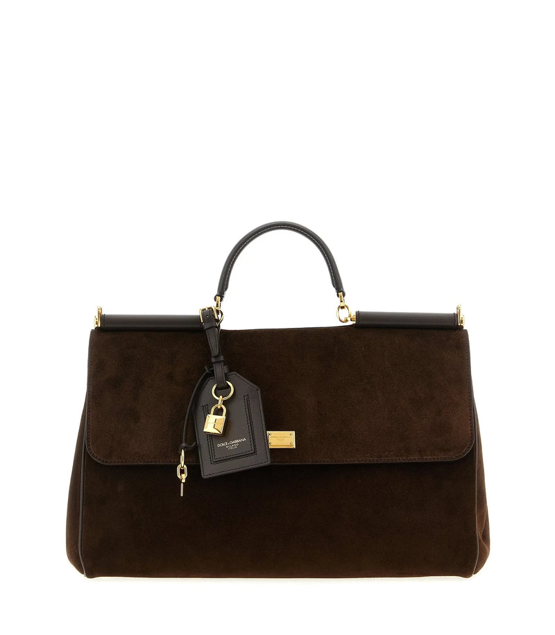 Dolce & Gabbana Satchel Bag in brown, Pvc