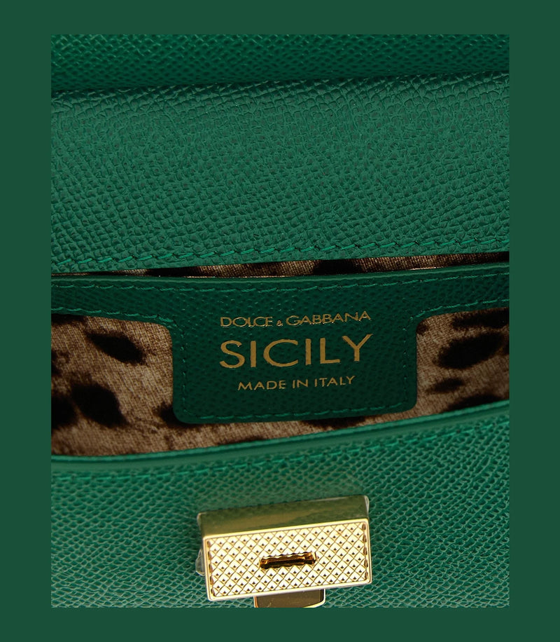 Dolce & Gabbana Satchel Bag in green — view 4