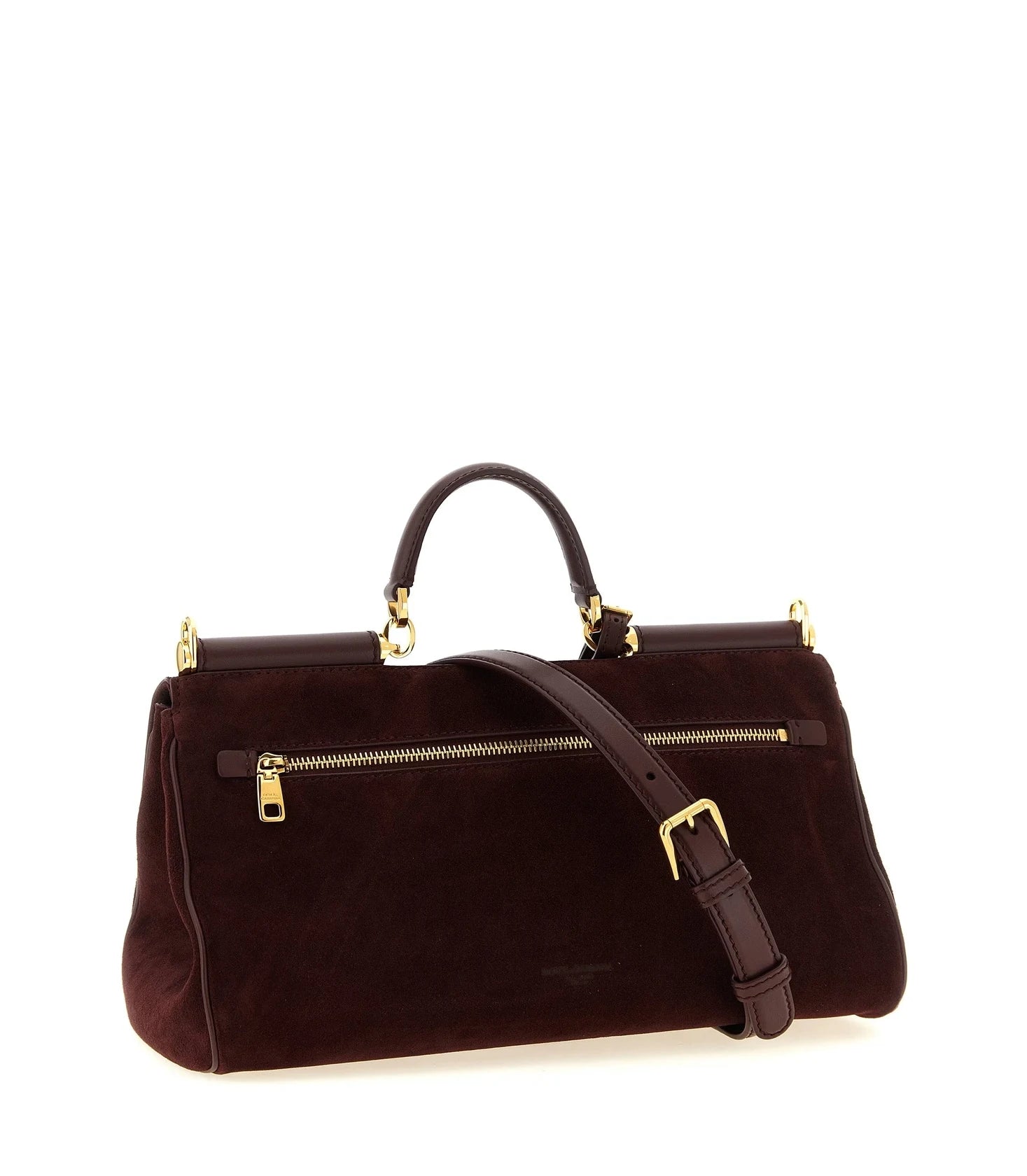 Dolce & Gabbana Satchel Bag in red, Calf Leather — view 2